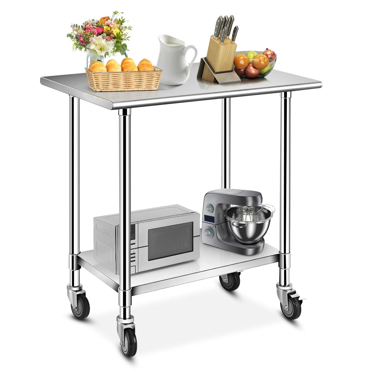 Stainless Steel Commercial Kitchen Prep and Work Table
