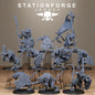 3D Printed Rotfang Melee Infantry by Stationforge Legacy Miniatures