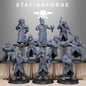 3D Printed GrimGuard Vigils by StationForge Miniatures