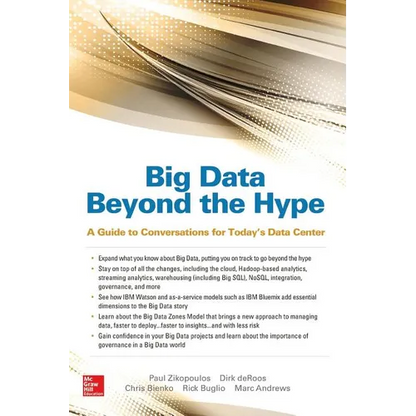 Big Data Beyond the Hype: A Guide to Conversations for Today's Data Center - Paperback