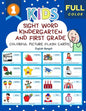 Sight Word Kindergarten and First Grade Colorful Picture Flash Cards English Bengali: Learning to read basic vocabulary card games. Improve reading co - Paperback