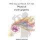 Mind map workbook for kids - Musical Instruments - Paperback