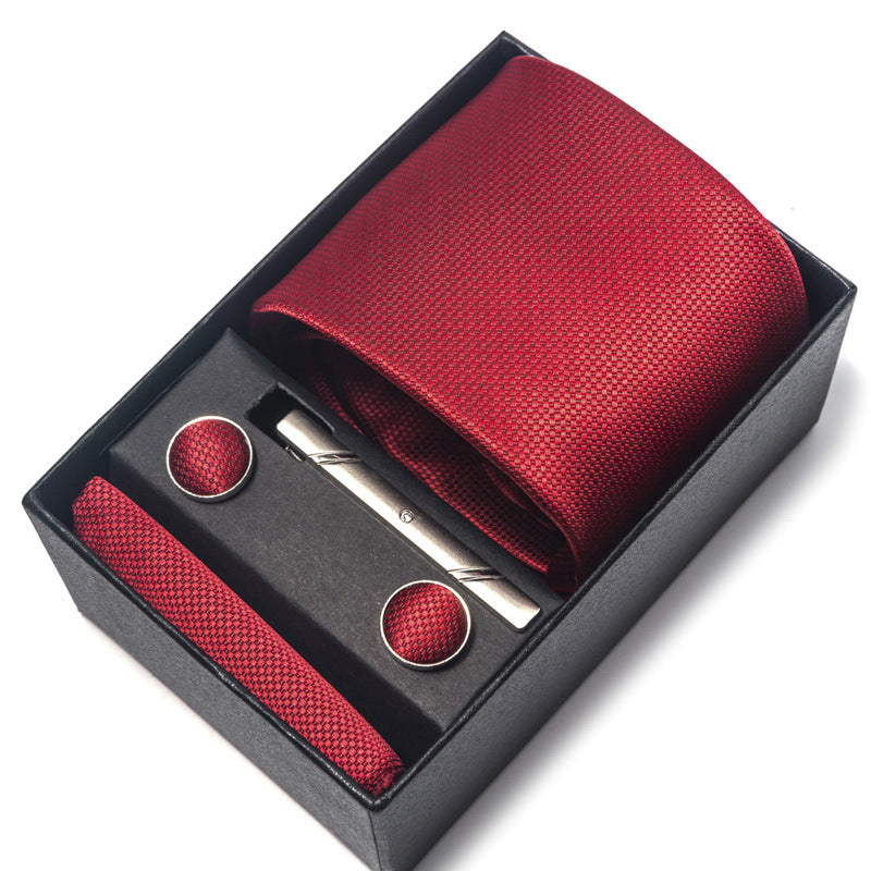 Direct-supply Mens Polyester Yarn-dyed Jacquard Formal Tie