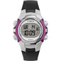 Timex Mens Digital 33mm Watch - Black Band Digital Dial Black Case