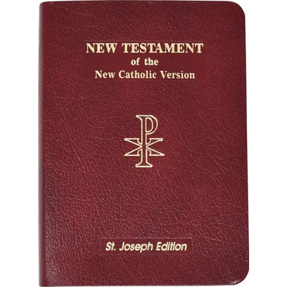 New Catholic New Testament Bible - Bonded Leather