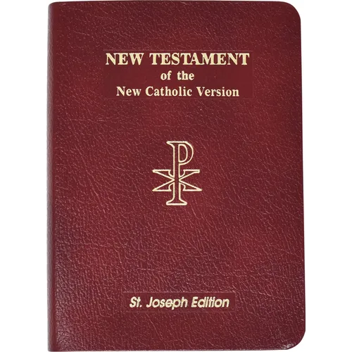 New Catholic New Testament Bible - Bonded Leather
