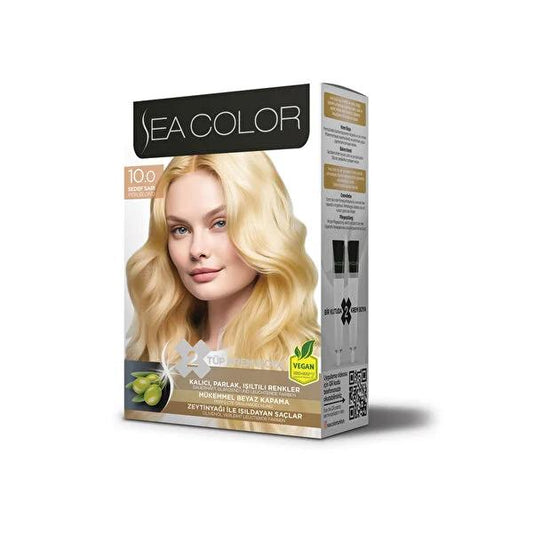 Sea Color Kit 10.0ml Pearl Yellow Nail Polish - Long-Lasting, High Pigment Density, Vibrant Nail Color