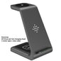 3 In 1 Fast Charging Station Wireless Charger Stand Wireless Quick Charge Dock For Phone Holder