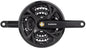 Shimano Acera FC-M371-L Crankset - 175mm 9-Speed 48/36/26t Riveted Square Taper JIS Spindle Interface BLK