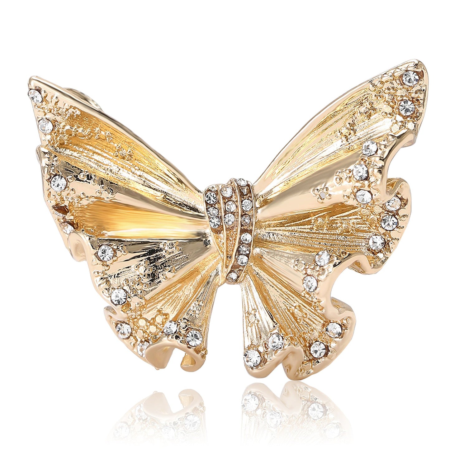 Stylish And Creative Alloy Enamel Butterfly Brooch