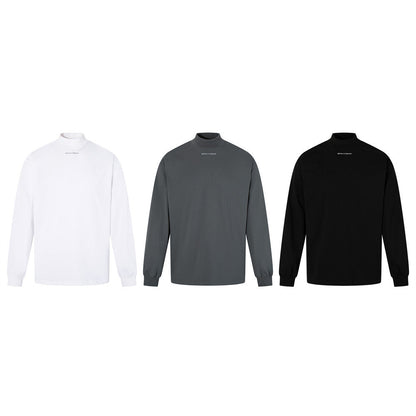 Mens Mock-Neck Long-Sleeve Base Layer