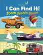 I Can Find It! Zoom Vroom Boom (Large Padded Board Book) - Board Book
