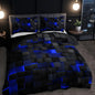 Abstract Grid Series Quilt Cover Digital Printing Bedding