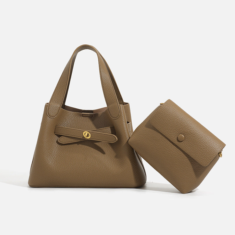 Fashionable Bucket Bag With A Cross-body Strap
