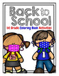 Back to School 1st Grade Coloring Book Activities: Welcome New Class Back to School for Kids - Paperback
