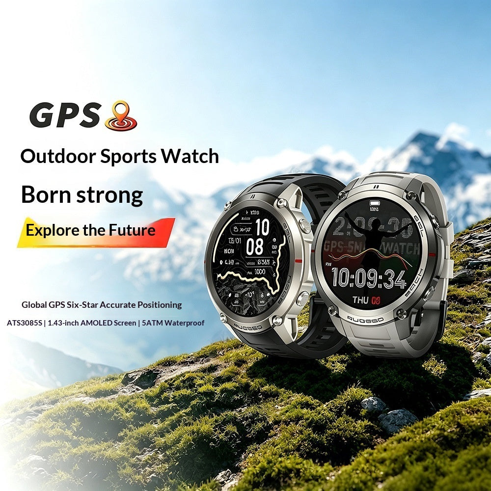 Smartwatch With Offline Maps, 5 ATM Water Resistance, And A Compass