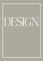 Design: A decorative book for coffee tables, bookshelves and end tables: Stack style decor books to add home decor to bedrooms - Paperback