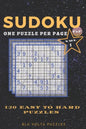 Sudoku: Small and Travel Friendly 120 Easy to Hard Sudoku Puzzle Book For Adults 6 x 9 inches - Paperback