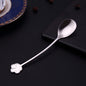 304 Stainless Steel Spoon Gold Plated Dessert Spoon Coffee Stir Spoon Stainless Steel Ice Bar Spoon