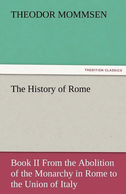 The History of Rome - Paperback