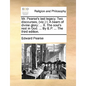 Mr. Pearse's Last Legacy. Two Discourses, (Viz.) I. a Beam of Divine Glory: II. the Soul's Rest in God. ... by E.P. ... the Third Edition. - Paperback
