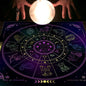 Tarot Tablecloth Cloth Cushion Tarot Moon Sun Lucky Tree Flannel Tablecloth