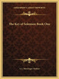The Key of Solomon Book One - Hardcover