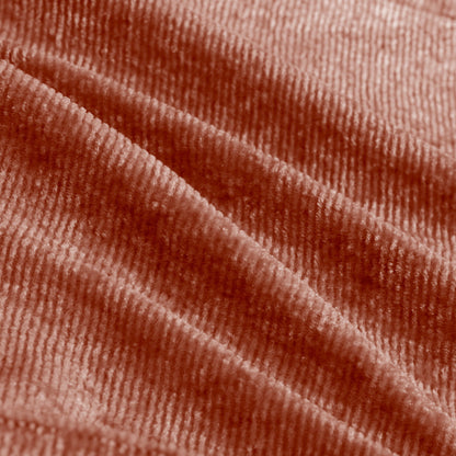 Harrison Ottoman Velvet - Red