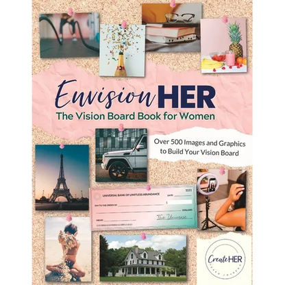 EnvisionHER: The Vision Board Book for Women - Paperback