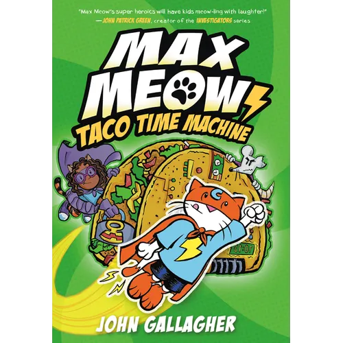 Max Meow Book 4: Taco Time Machine: (A Graphic Novel) - Hardcover