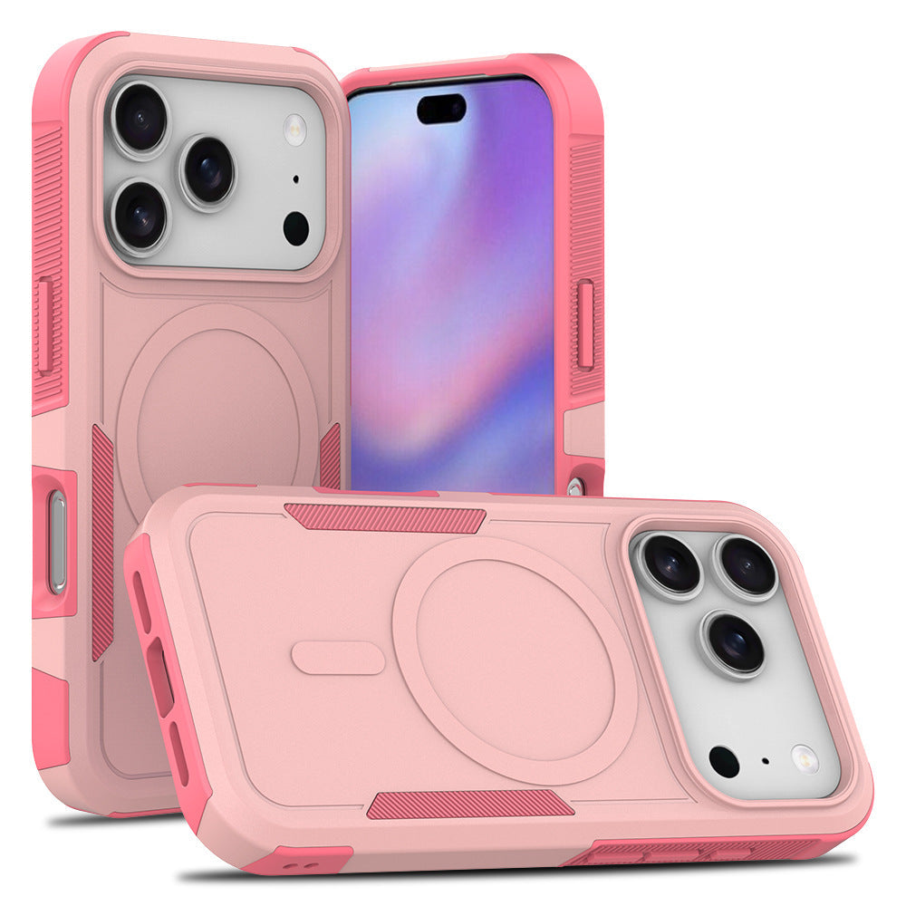 Suitable for the 17promax anti-drop full magnetic protective case