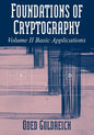 Foundations of Cryptography: Volume 2, Basic Applications - Paperback