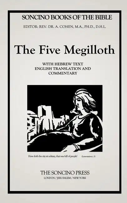 The Five Megilloth (Soncino Books of the Bible) - Hardcover