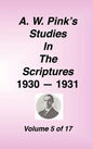 A. W. Pink's Studies in the Scriptures, Volume 05 - Hardcover