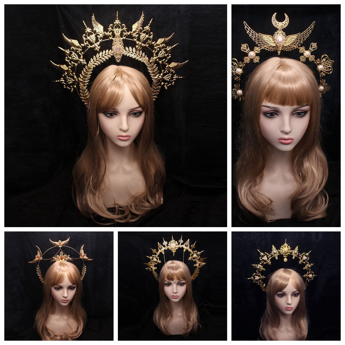 Handmade Sun Crown Accessory Kit Lolita Crown Supplies