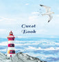 GUEST BOOK FOR VACATION HOME, Visitors Book, Beach House Guest Book, Seaside Retreat Guest Book, Visitor Comments Book.: HARDCOVER: Suitable for Beach - Hardcover