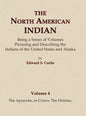 The North American Indian Volume 4 - The Apsaroke, or Crows, The Hidatsa - Hardcover