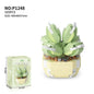 Plant Potted Eternal Flower Bundle Assembling Building Blocks