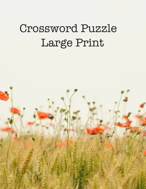 Crossword Puzzle: Large Print - Paperback