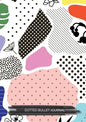 Abstract Multicolor - Dotted Bullet Journal: Medium A5 - 5.83X8.27 - Paperback