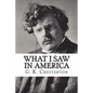 What I Saw in America - Paperback