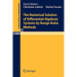 The Numerical Solution of Differential-Algebraic Systems by Runge-Kutta Methods - Paperback