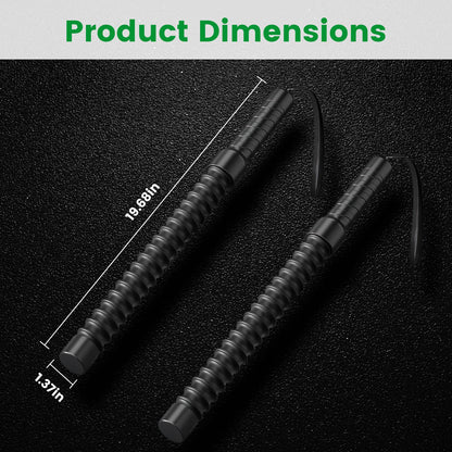 1Pair Ropeless Battle Ropes with Waist Strap Portable Home Workout Training Gear