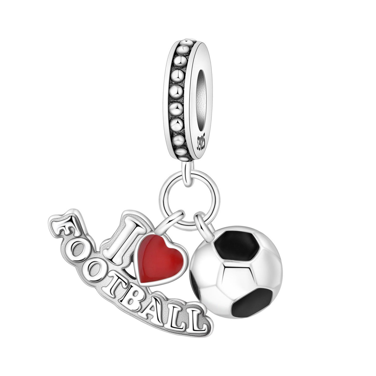 DIY Pendant Bracelet Accessories In A Volleyball And Soccer Sporty Style