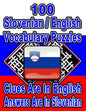 100 Slovenian/English Vocabulary Puzzles: Learn and Practice Slovenian By Doing FUN Puzzles!, 100 8.5 x 11 Crossword Puzzles With Clues In English, An - Paperback
