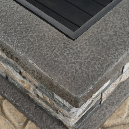 28' SQUARE MGO FIRE PIT