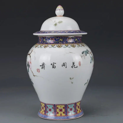 Qing-Style Chinese Ginger Jars