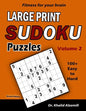 Fitness for your brain: Large Print SUDOKU Puzzles: 100+ Easy to Hard Puzzles - Train your brain anywhere, anytime! - Paperback