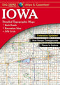 Delorme Atlas & Gazetteer: Iowa - Paperback
