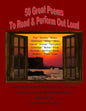50 Great Poems to Read & Perform Out Loud: For Students, Actors and Lovers of Reading Poetry - Paperback